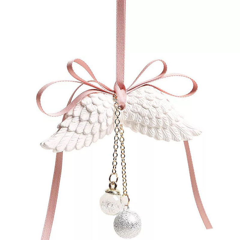 Wholesale Angel Wings Car Fragrance Expanding Stones Pendant